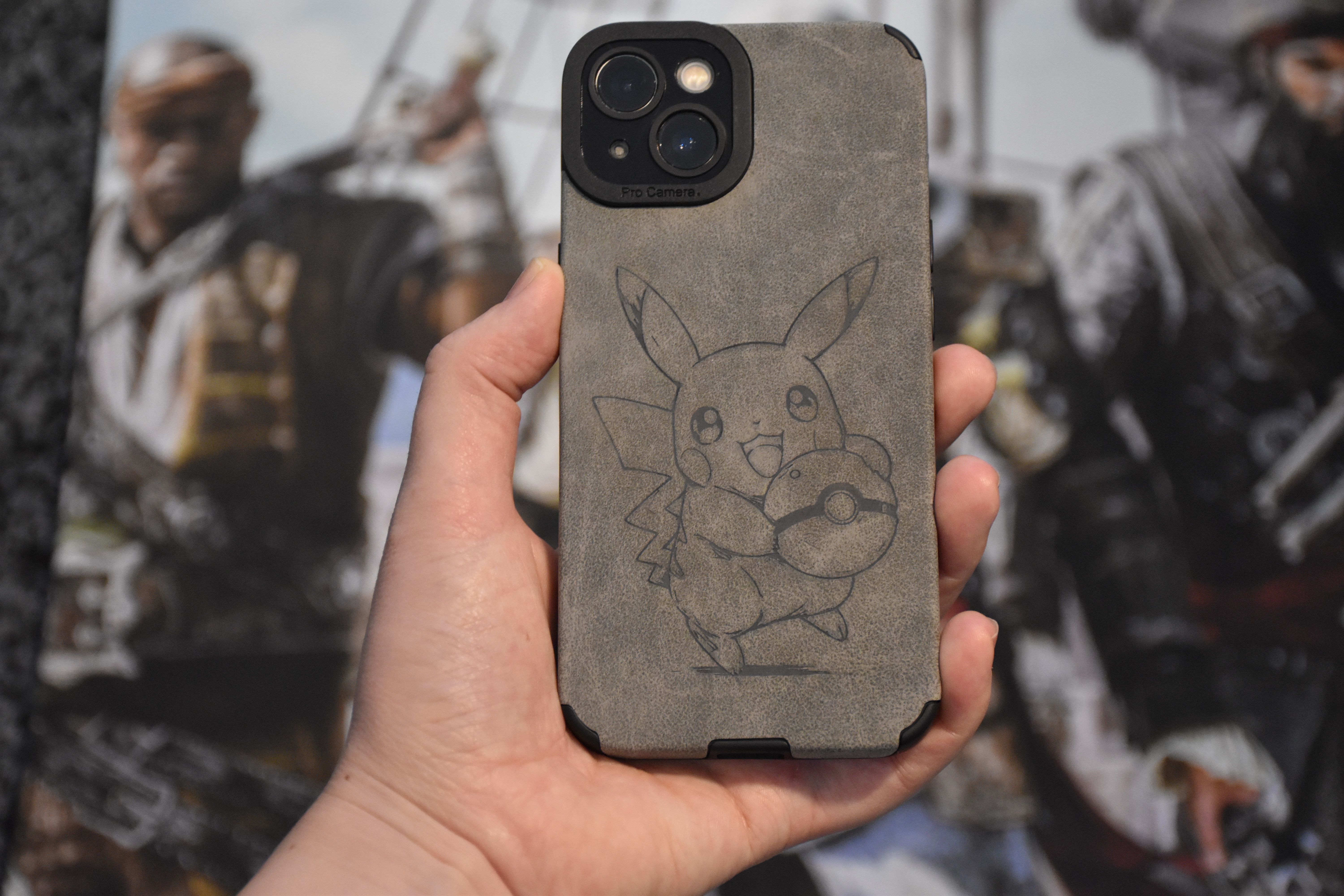 Custom Engraved Leather Phone Cases