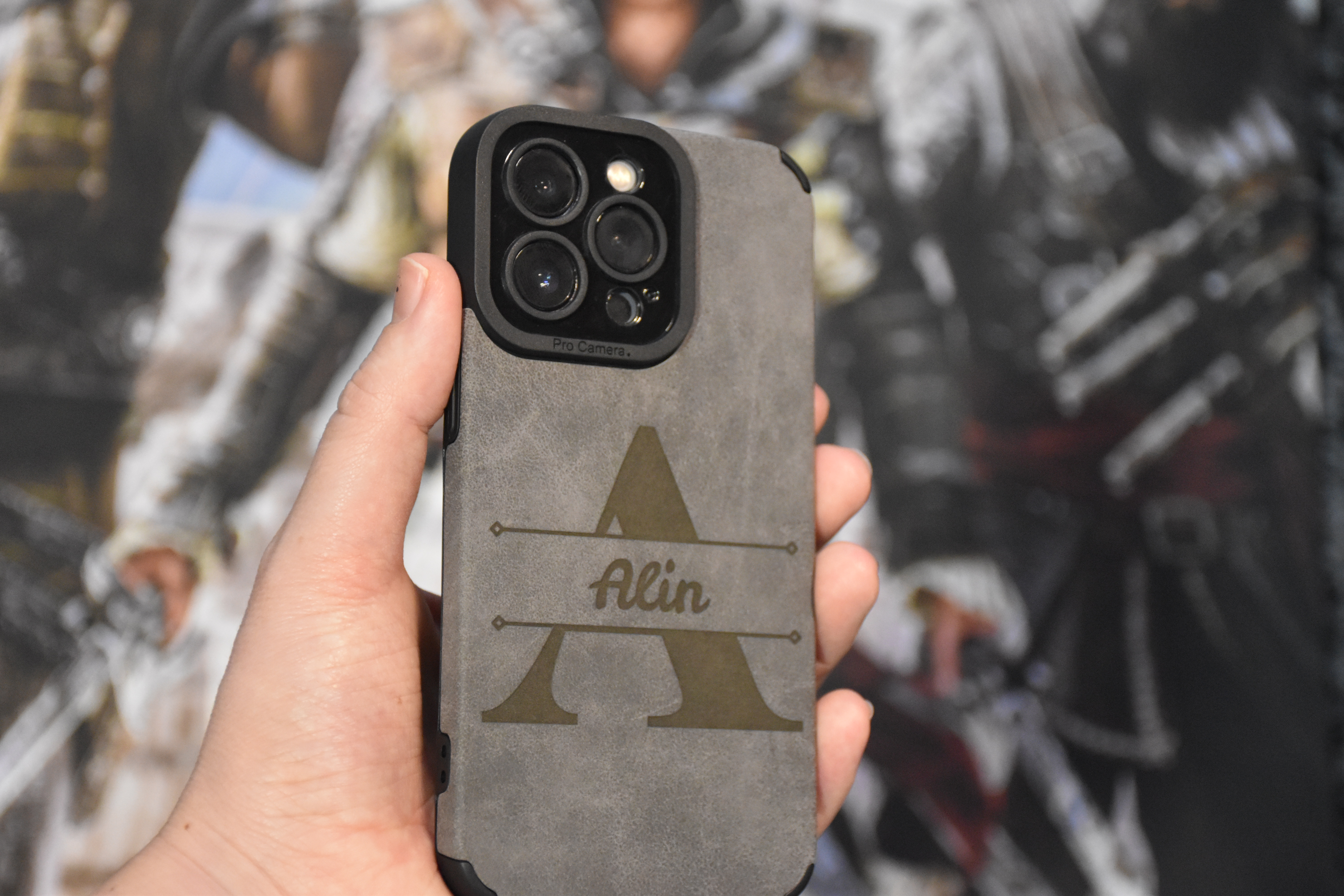 Custom Engraved Leather Phone Cases