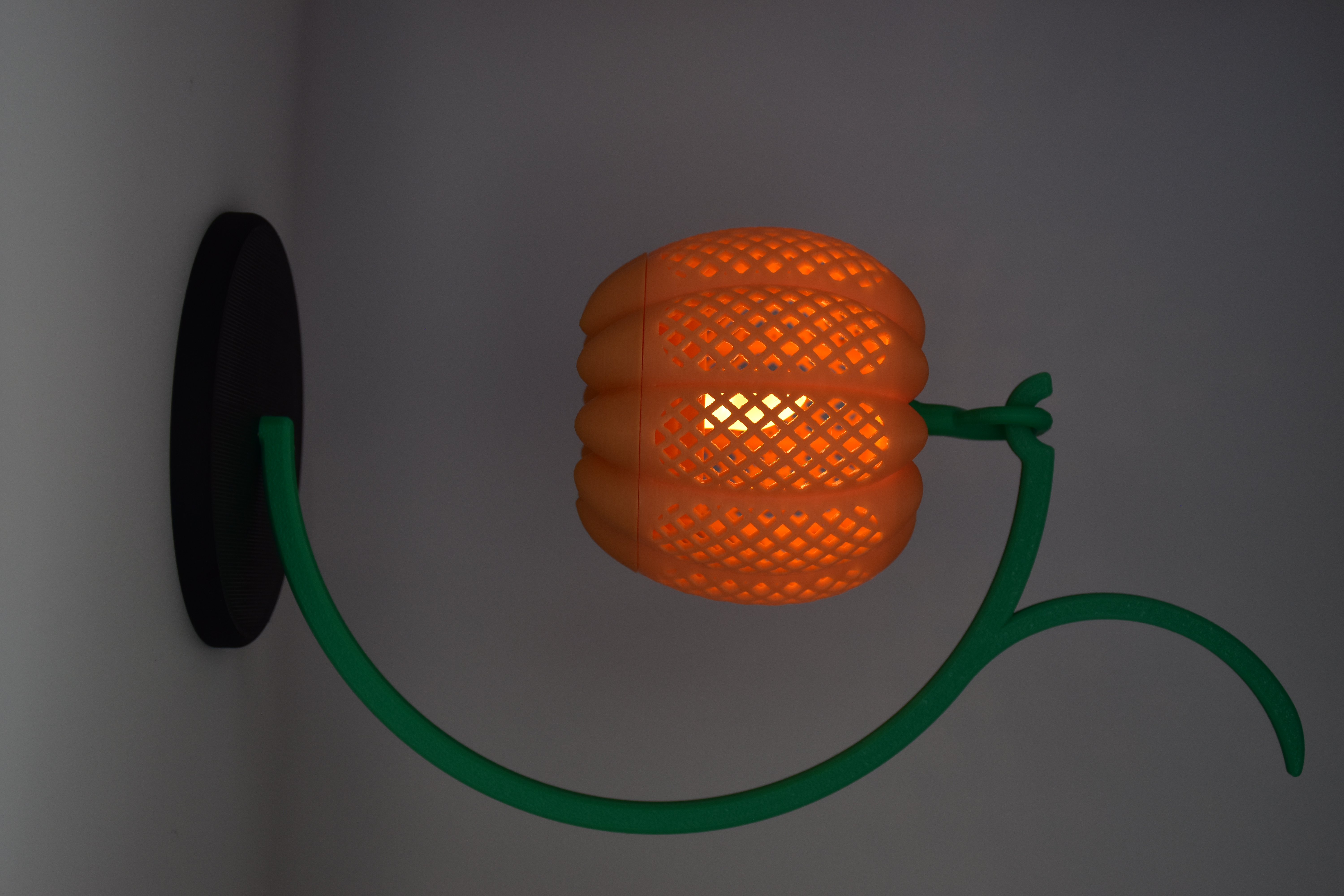 Pumpkin-Shaped Decorative Lamp