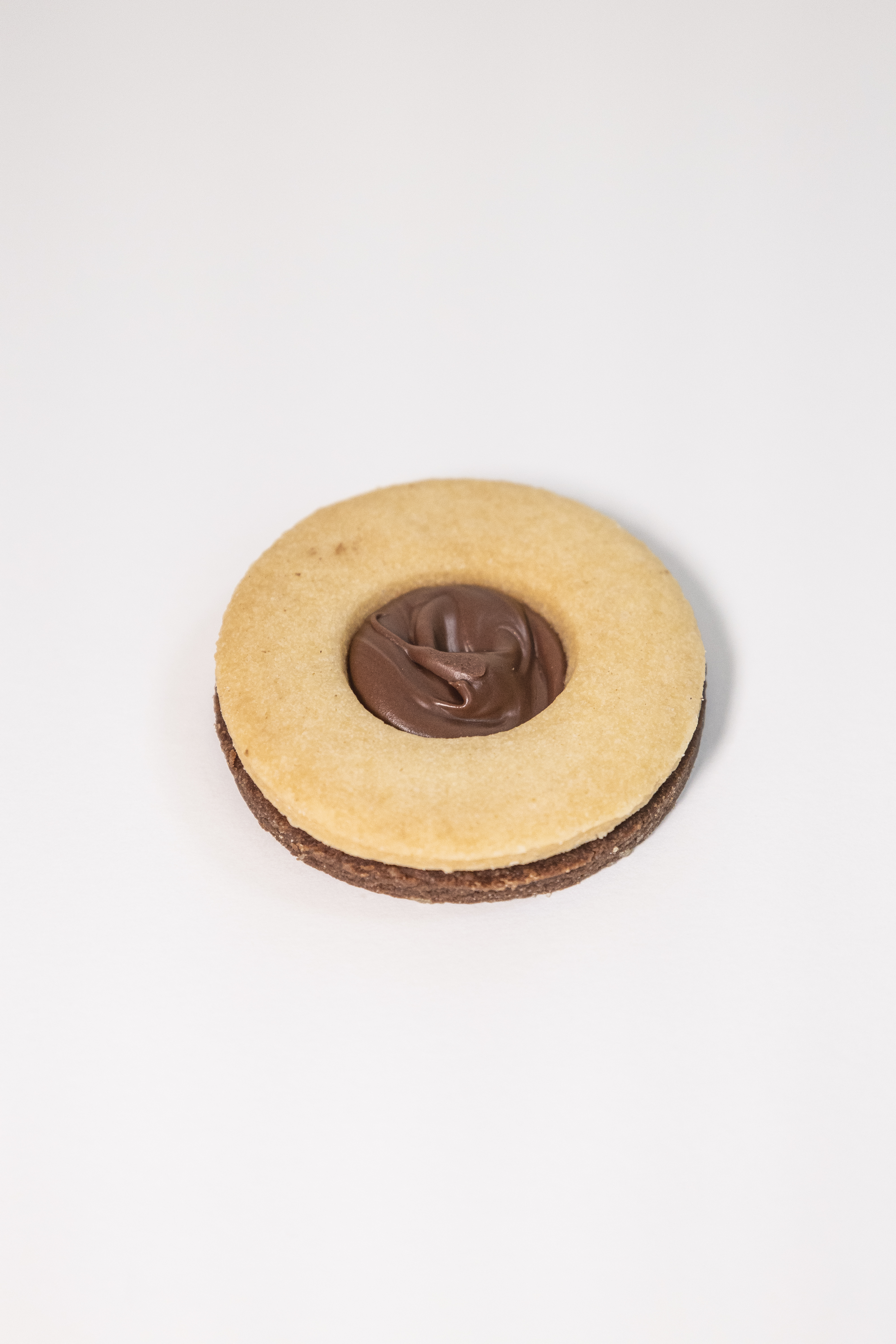 Chocolate-filled sandwich cookie
