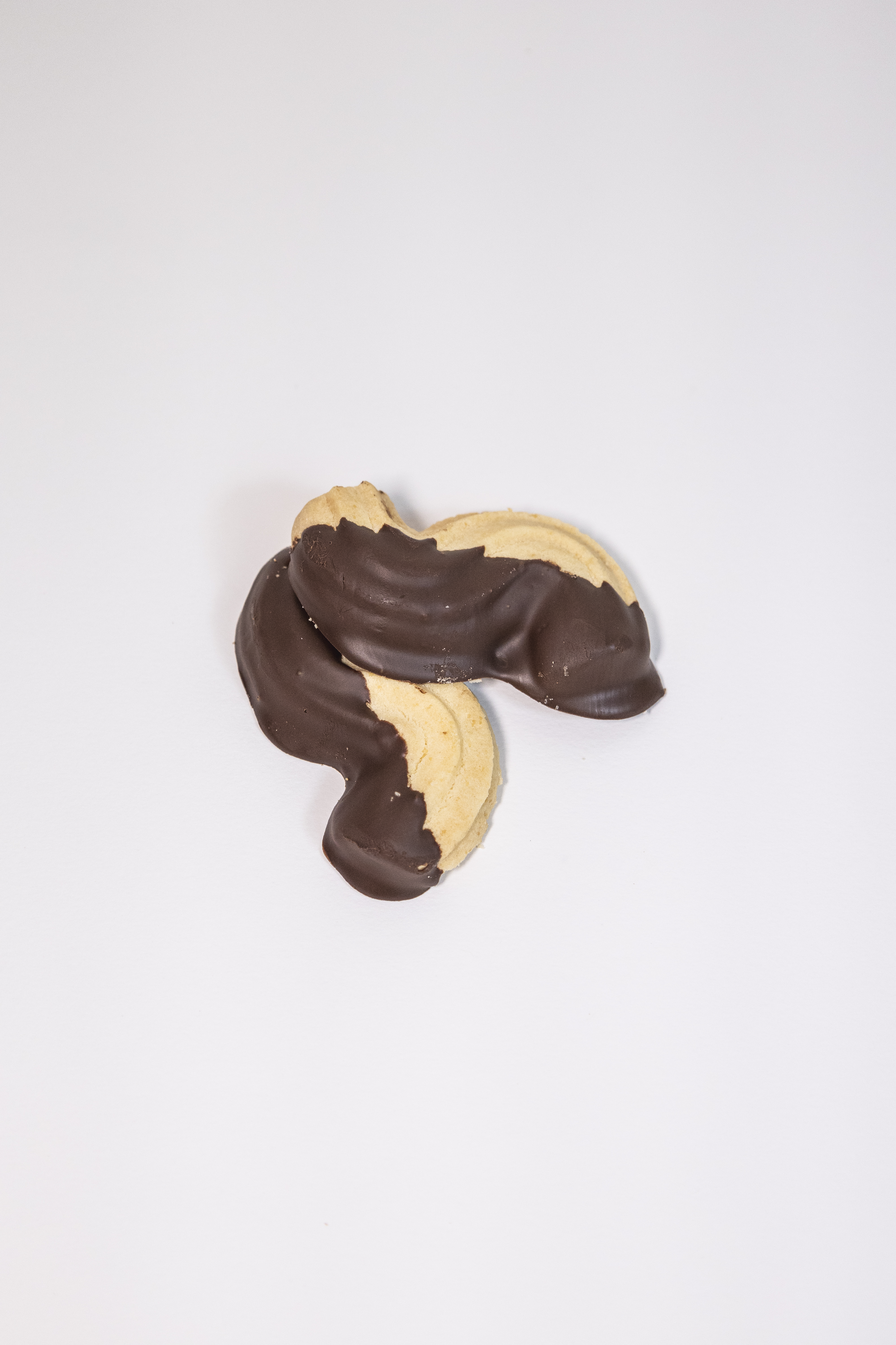 Chocolate Dipped Butter Cookies