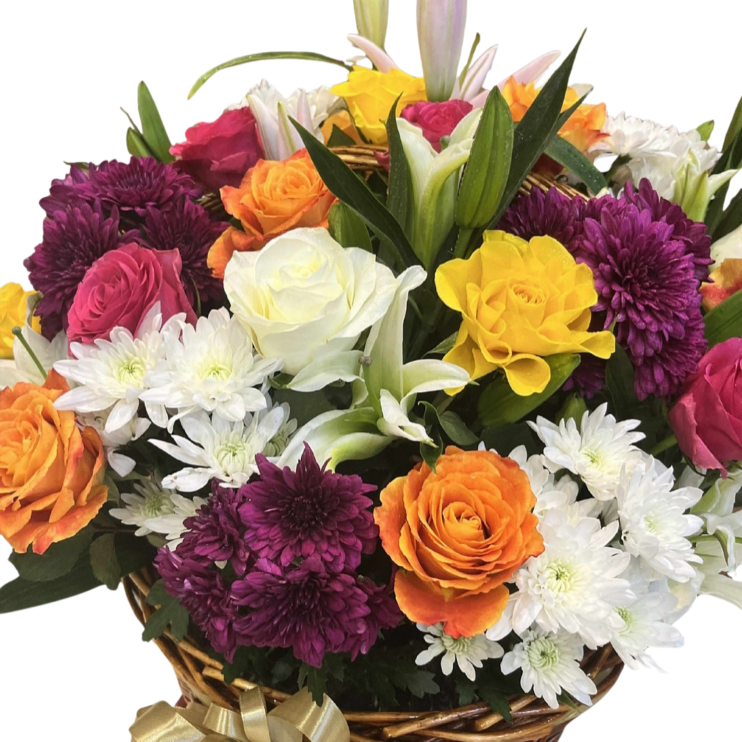 Mixed Flower Basket