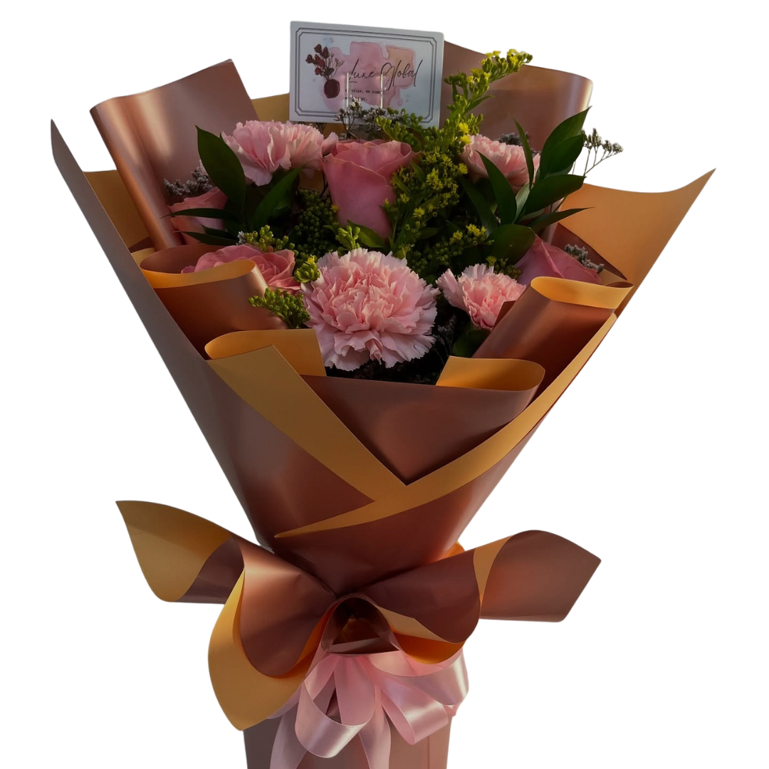 Elegant Pink Flower Bouquet