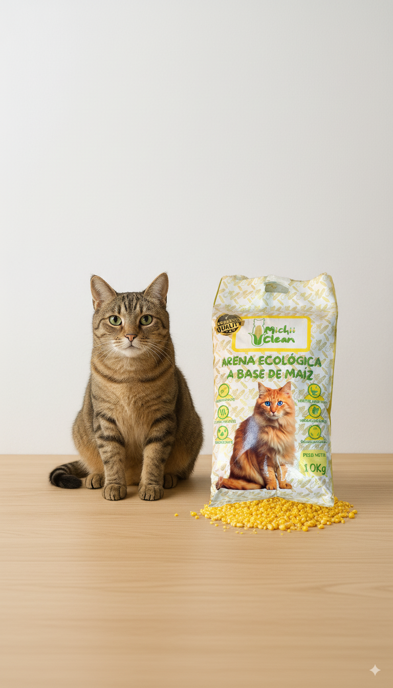 Arena Ecológica para Gatos