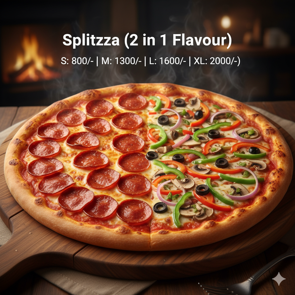 Splitzza (2 in 1 Flavour)