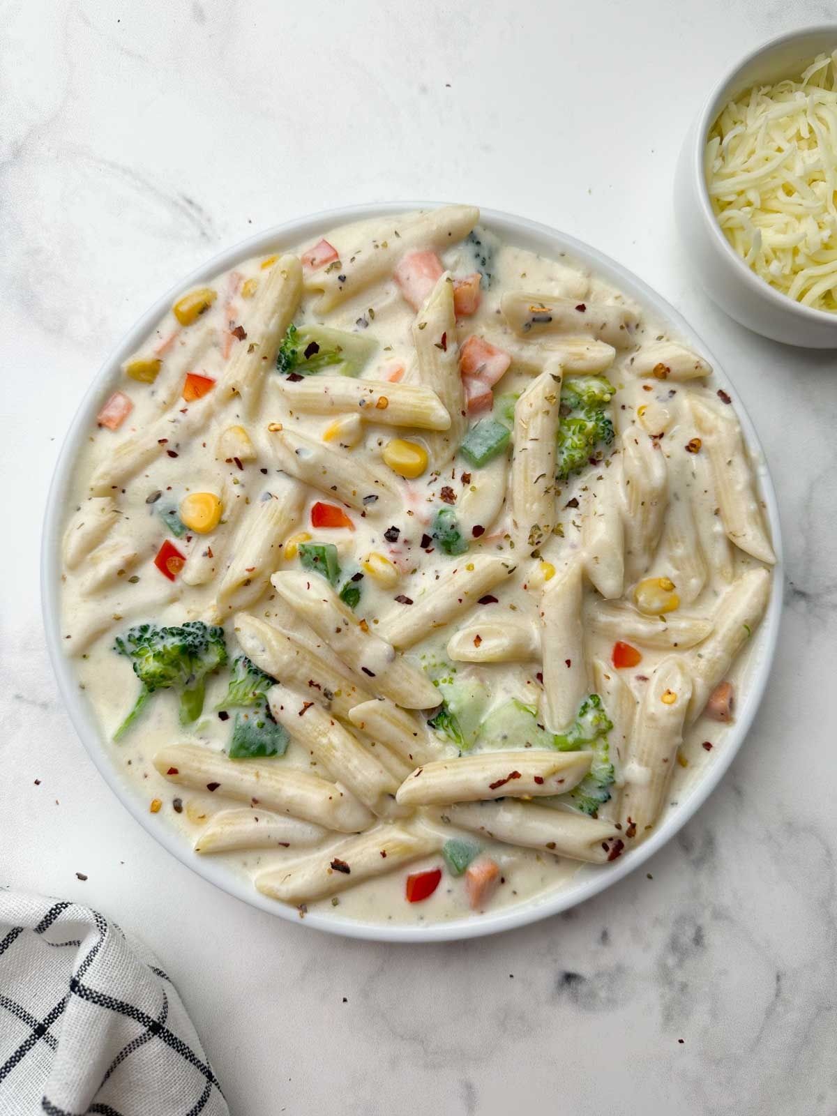 White Sauce  Pasta