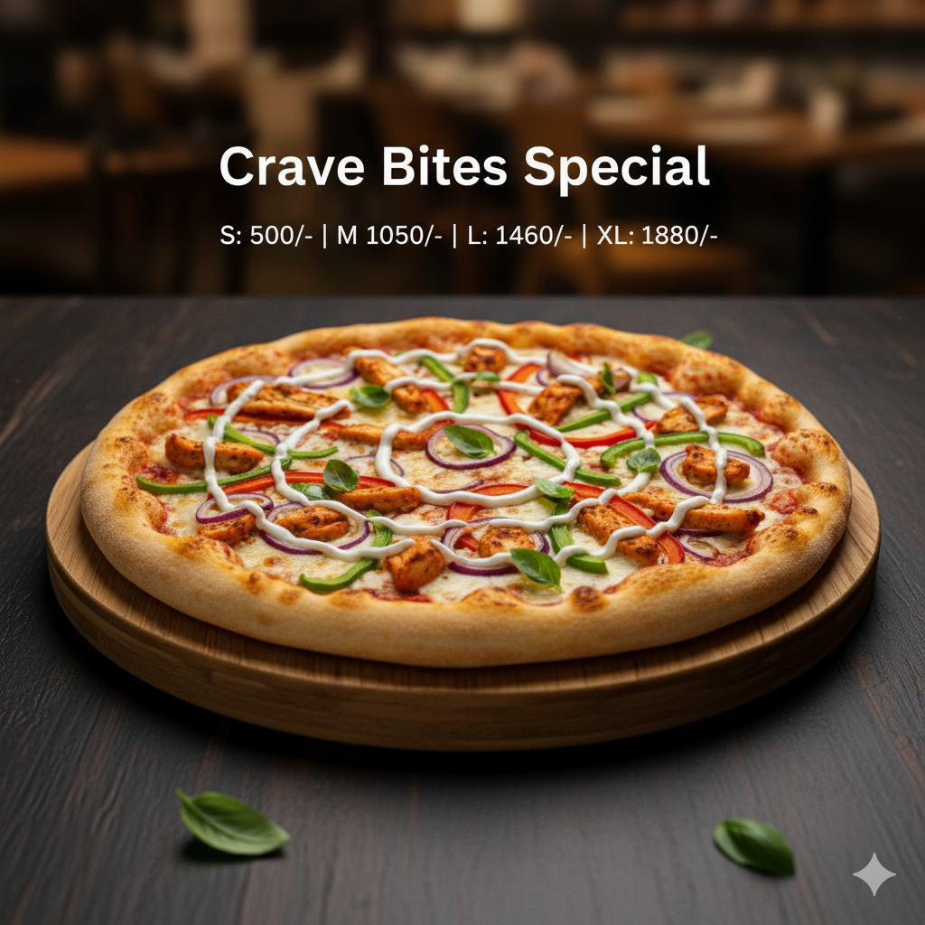 Crave Bites Special Pizza