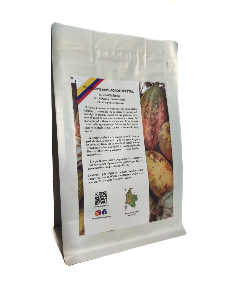 Cacao Premium T'zamana 250 Grs.