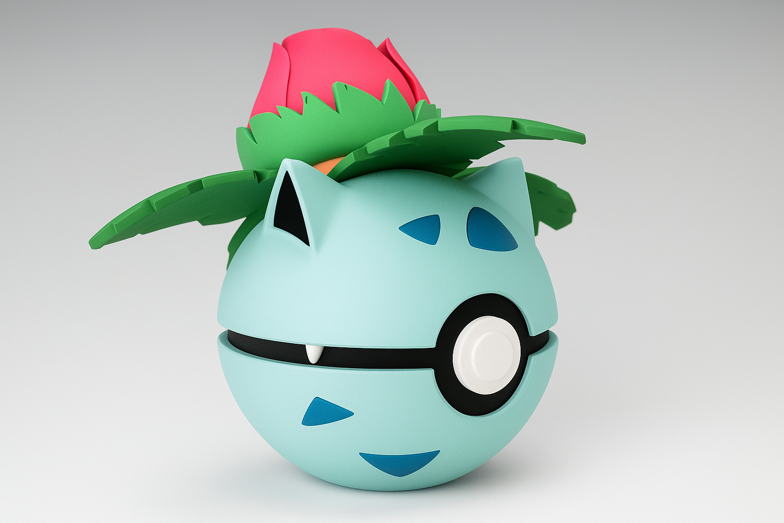 #0002 - Monster Ball ispirata a Ivysaur