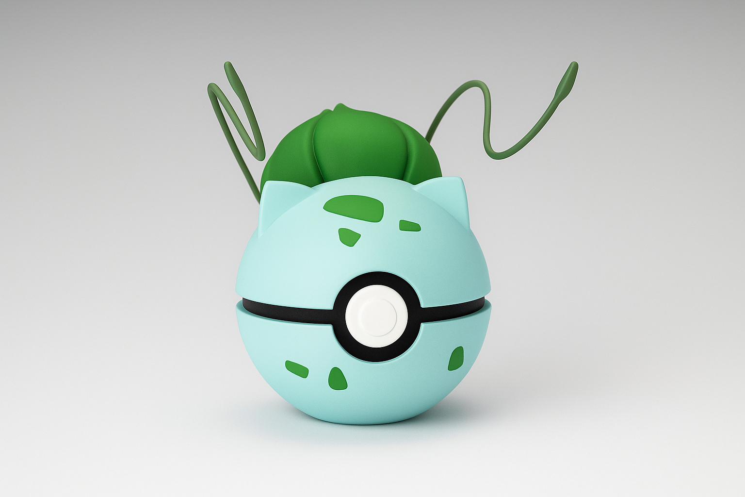 #0001 - Monster Ball ispirata a Bulbasaur
