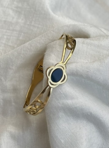 Gold Plated Floral Inspired Bracelet