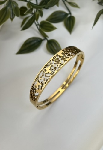 Gold Plated Filigree Bracelet
