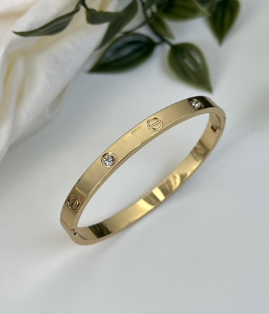 Gold Plated Love Bracelet