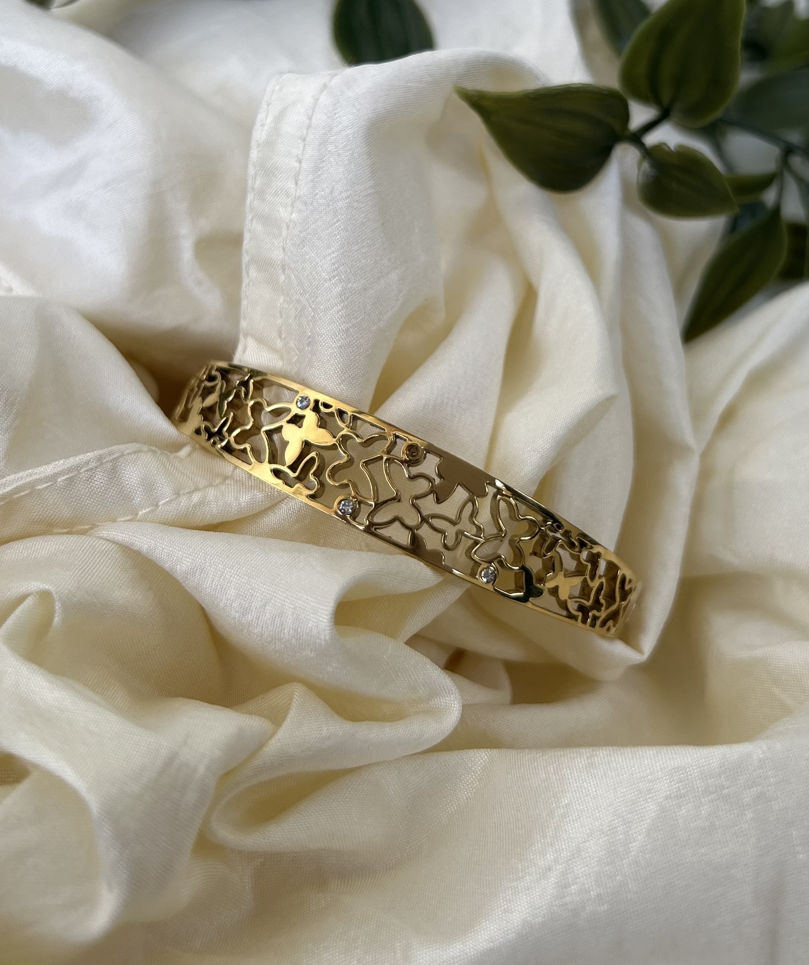 Gold Plated Filigree Bracelet