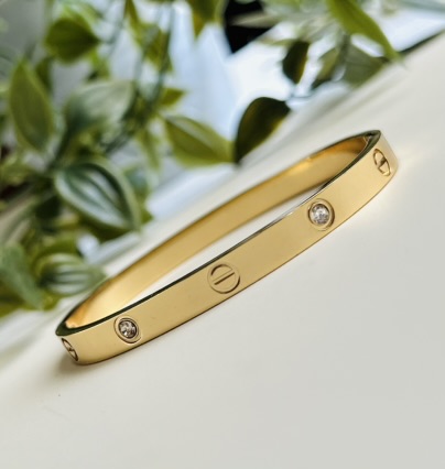 Gold Plated Love Bracelet