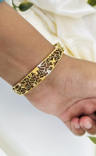 Gold Plated Filigree Bracelet