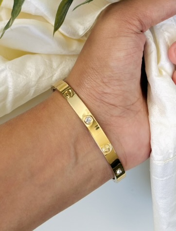 Gold Plated Love Bracelet