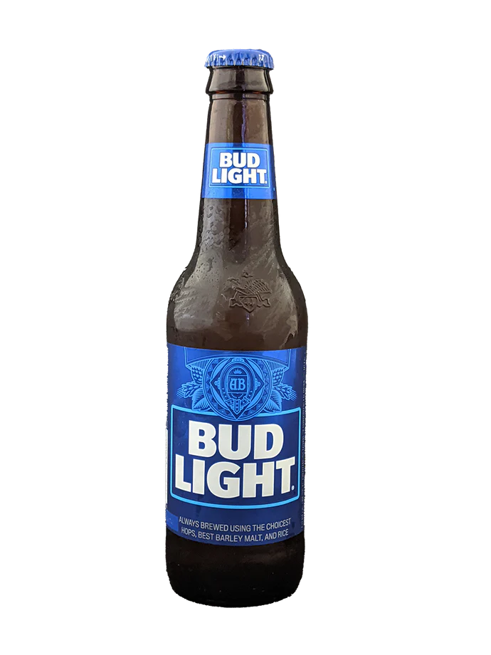 Bud Light Beer Bottle