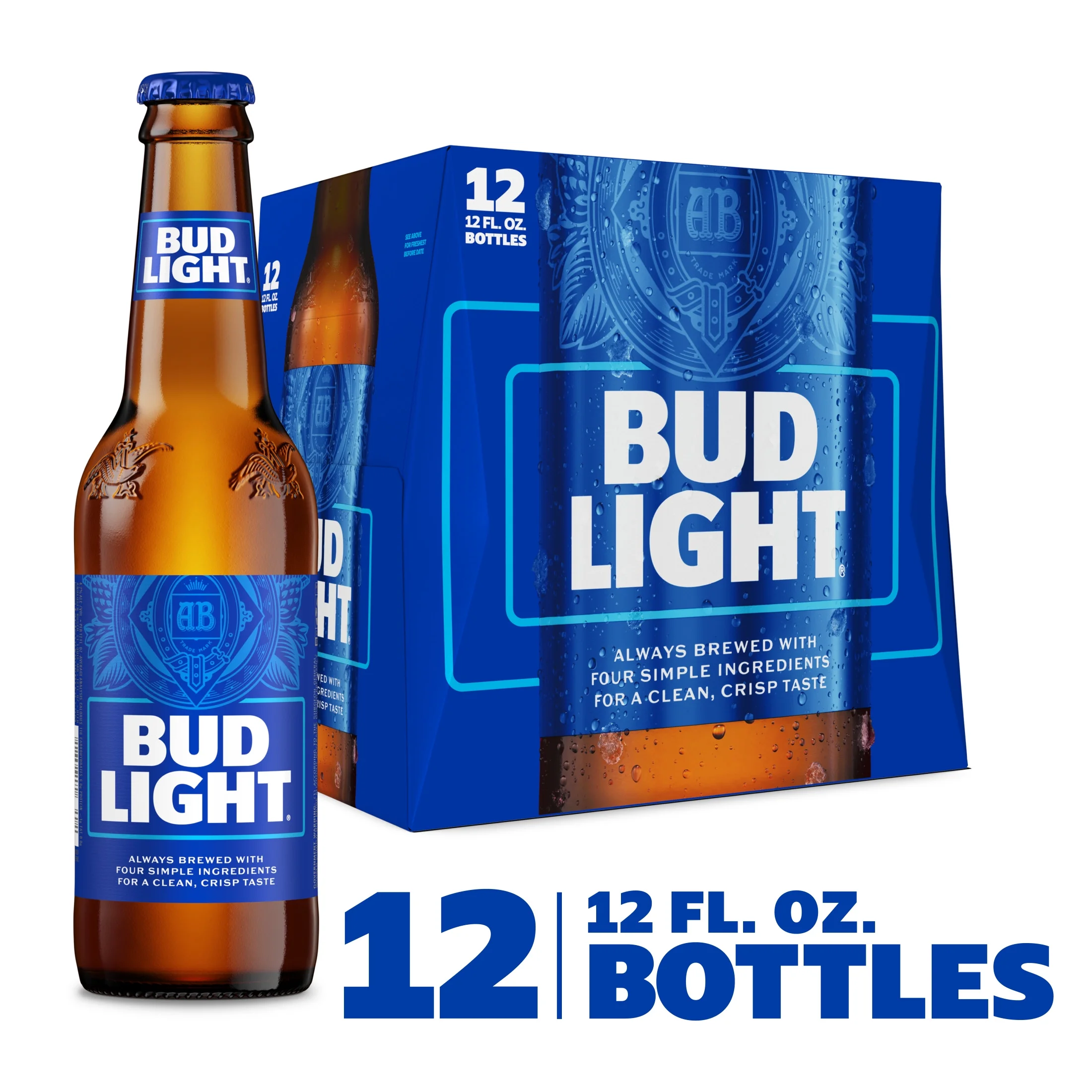 Bud Light Beer Bottle