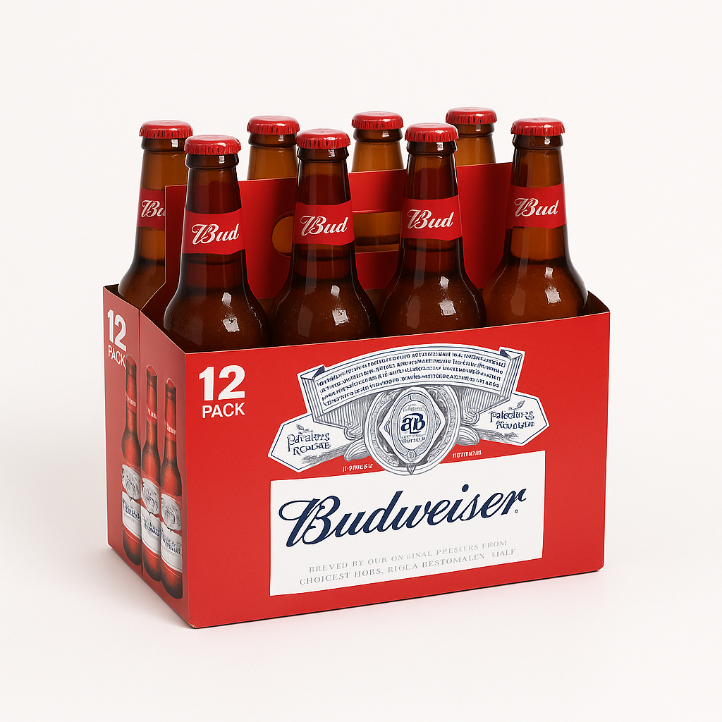 Budweiser 12-Pack Bottles