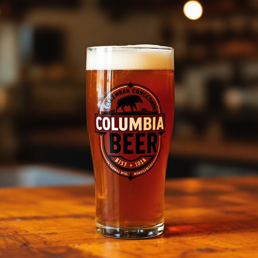 Columbia Beer Pint