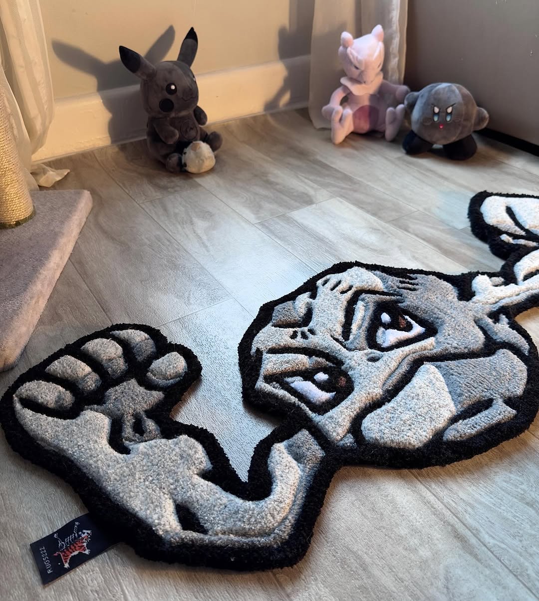 Custom Geodude Rug – Pokémon Rock-Type Anime Carpet for Gamers, Otaku & Collectors