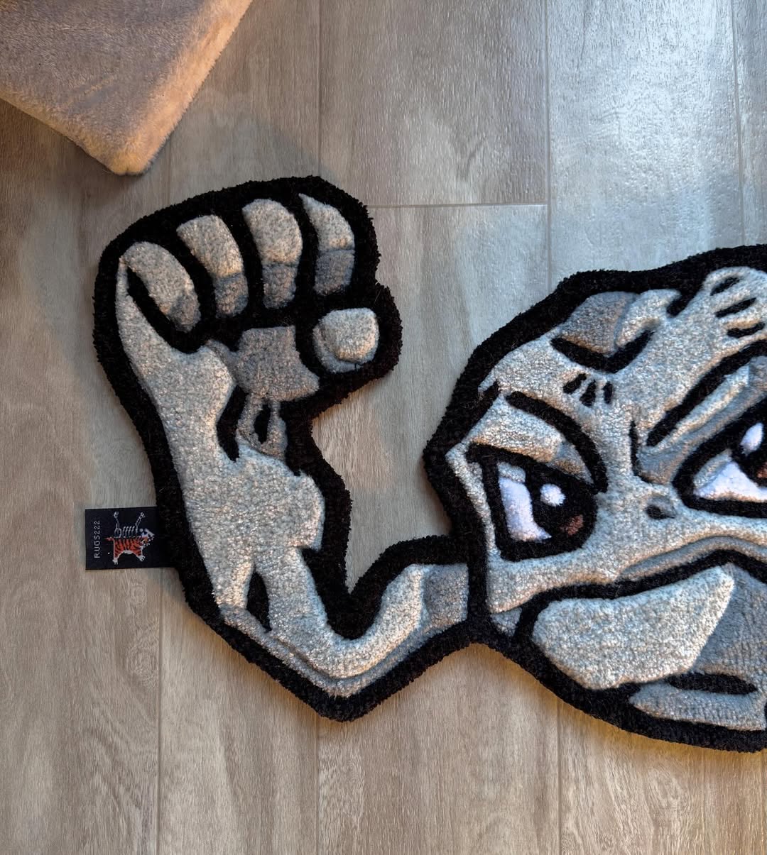 Custom Geodude Rug – Pokémon Rock-Type Anime Carpet for Gamers, Otaku & Collectors