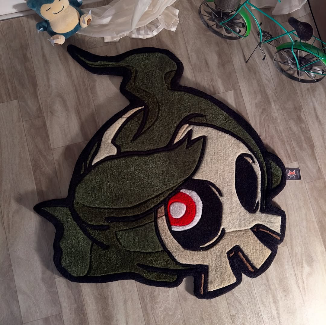 Custom Duskull Rug – Pokémon Anime Ghost-Type Carpet for Gamers & Collectors