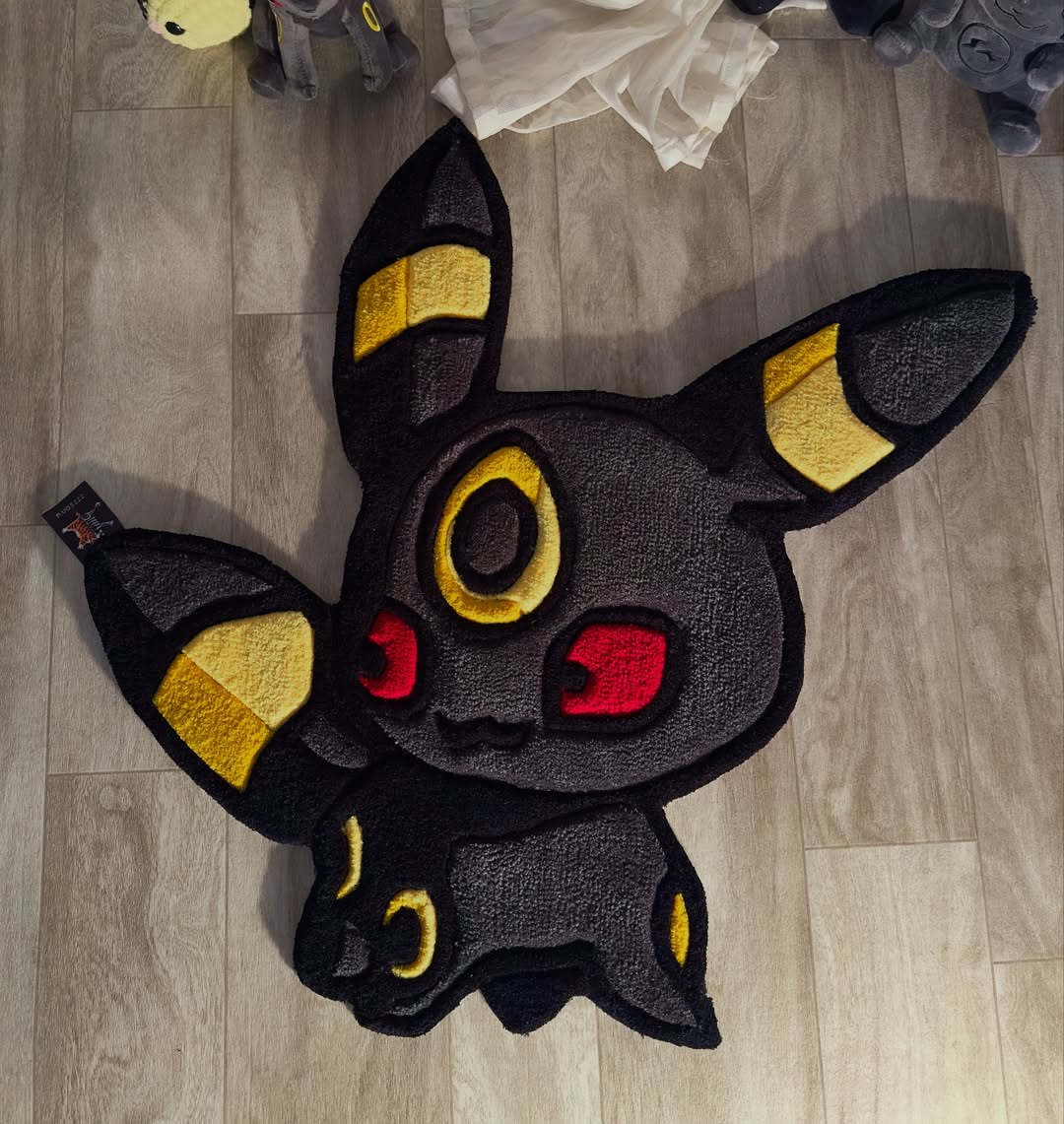 Custom Umbreon Rug – Pokémon Dark-Type Anime Carpet for Gamers, Otaku & Collectors