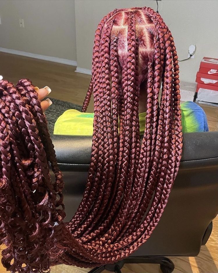 LARGE  BOX BRAIDS 