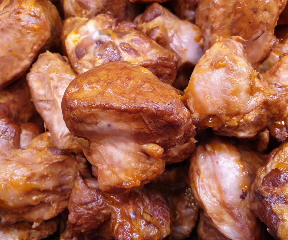 Croupion de dindes fumés