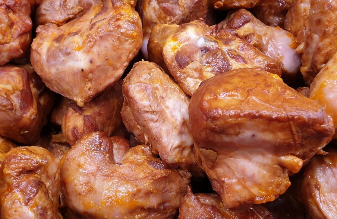 Croupion de dindes fumés