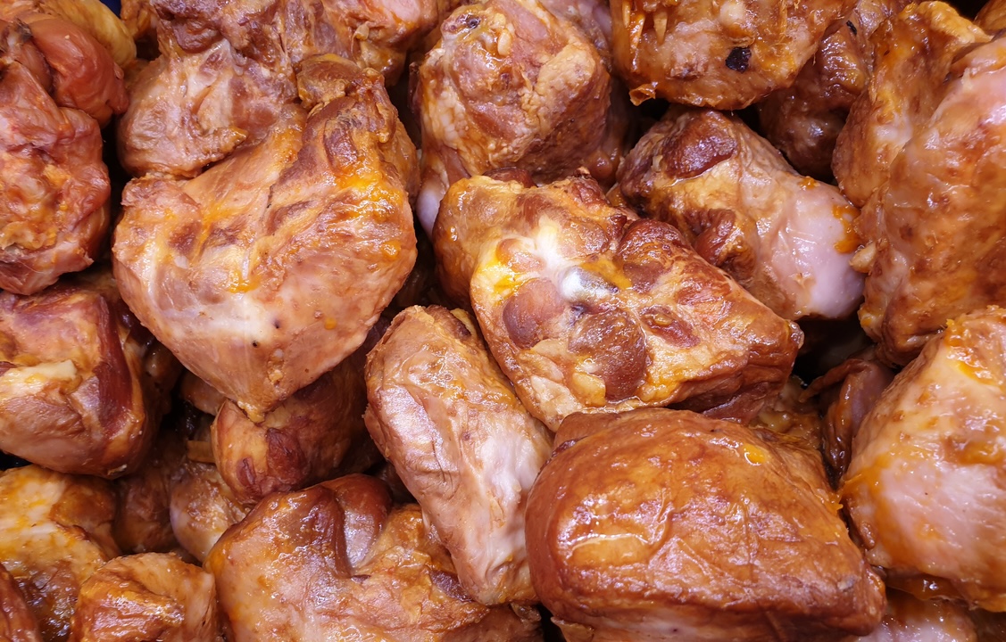 Croupion de dindes fumés