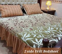 Two-Sided Frill Bedsheet