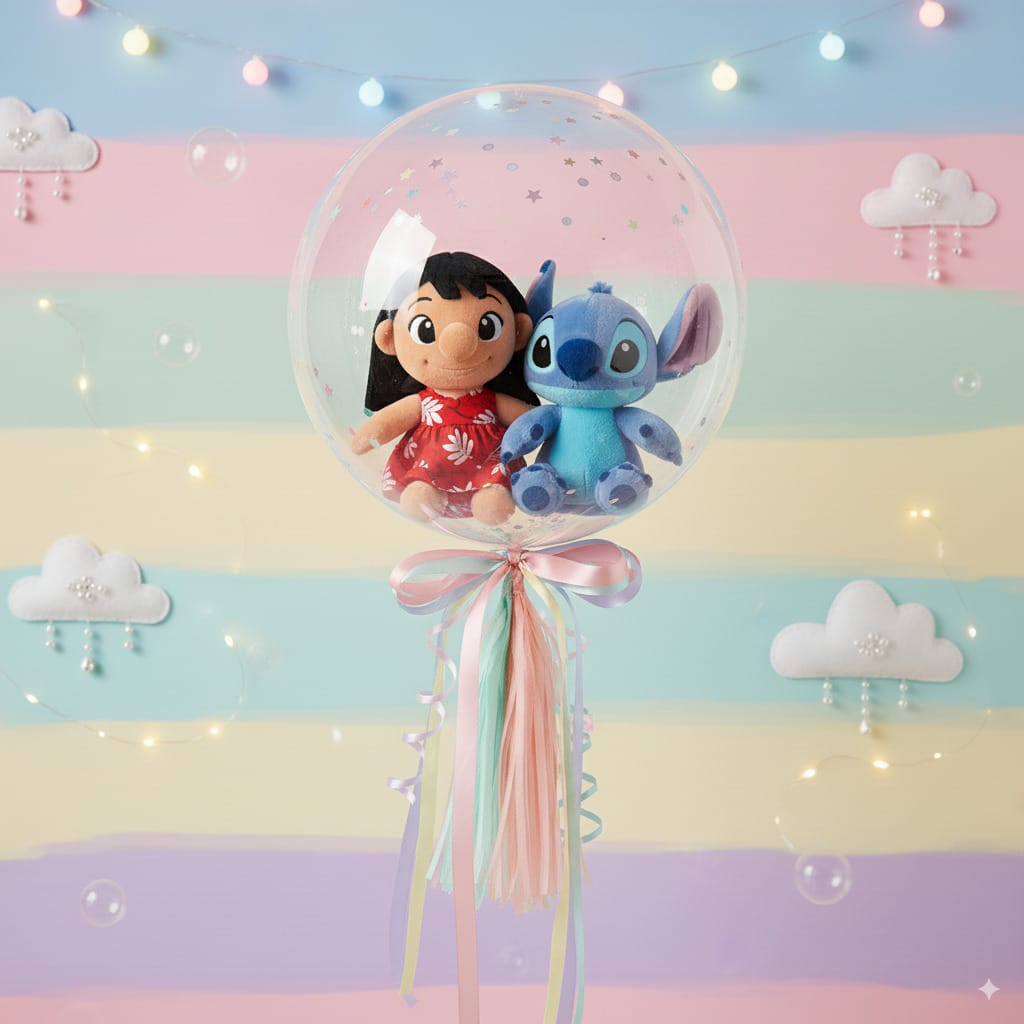 Balloon with Lilo and Stitch