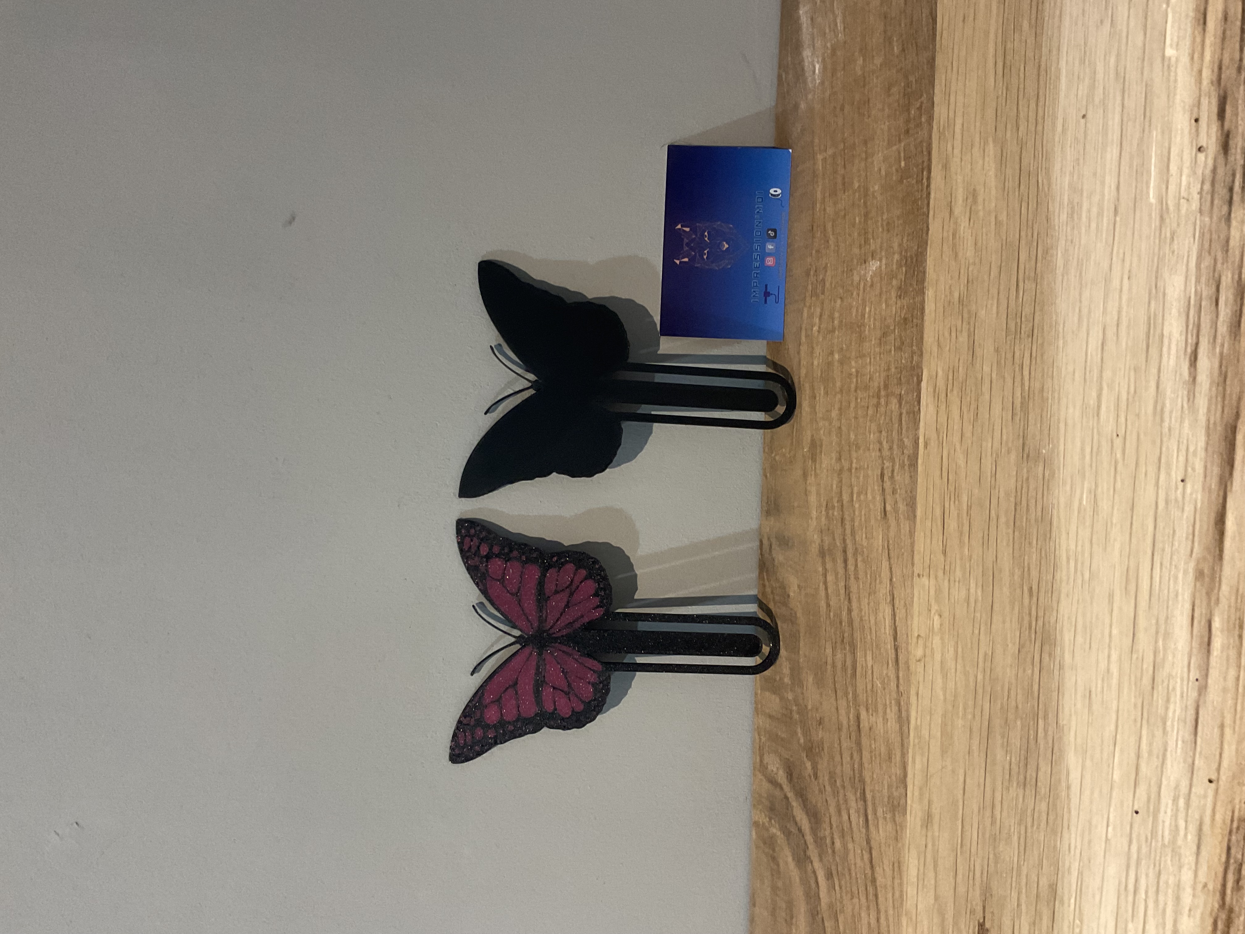 🦋 Marque-page papillon 3D – élégant et original