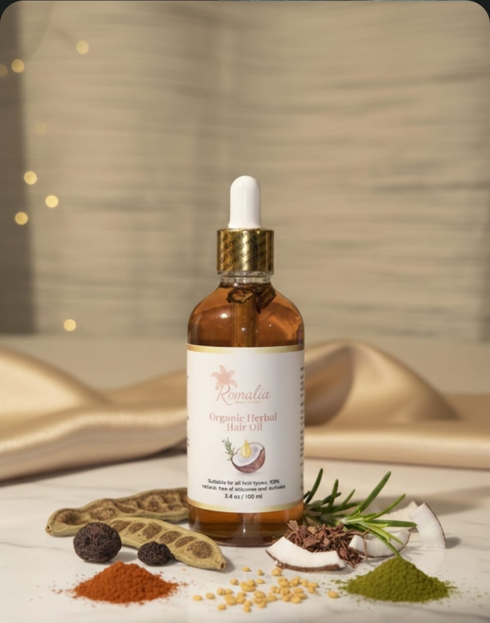 Romalia Organic Herbal Hair Oil