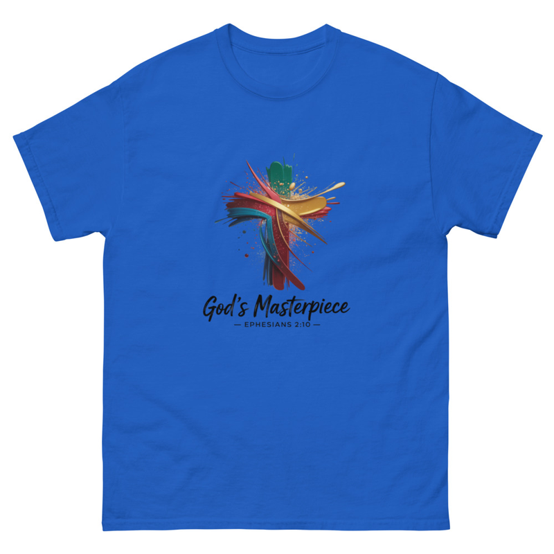 Christian T-Shirt – God’s Masterpiece - Inspired Design