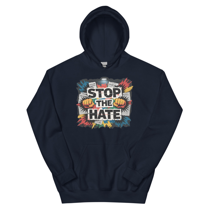 Stop The Hate Hoodie – Bold Anti-Hate Streetwear Statement