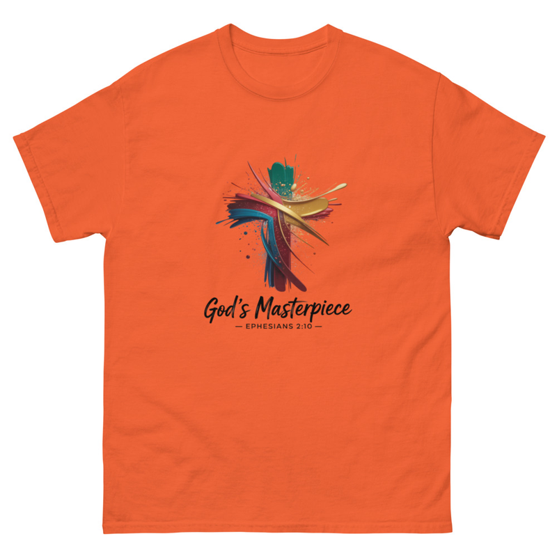 Christian T-Shirt – God’s Masterpiece - Inspired Design