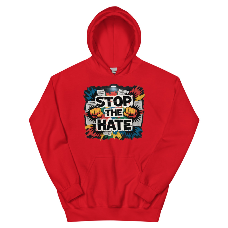Stop The Hate Hoodie – Bold Anti-Hate Streetwear Statement