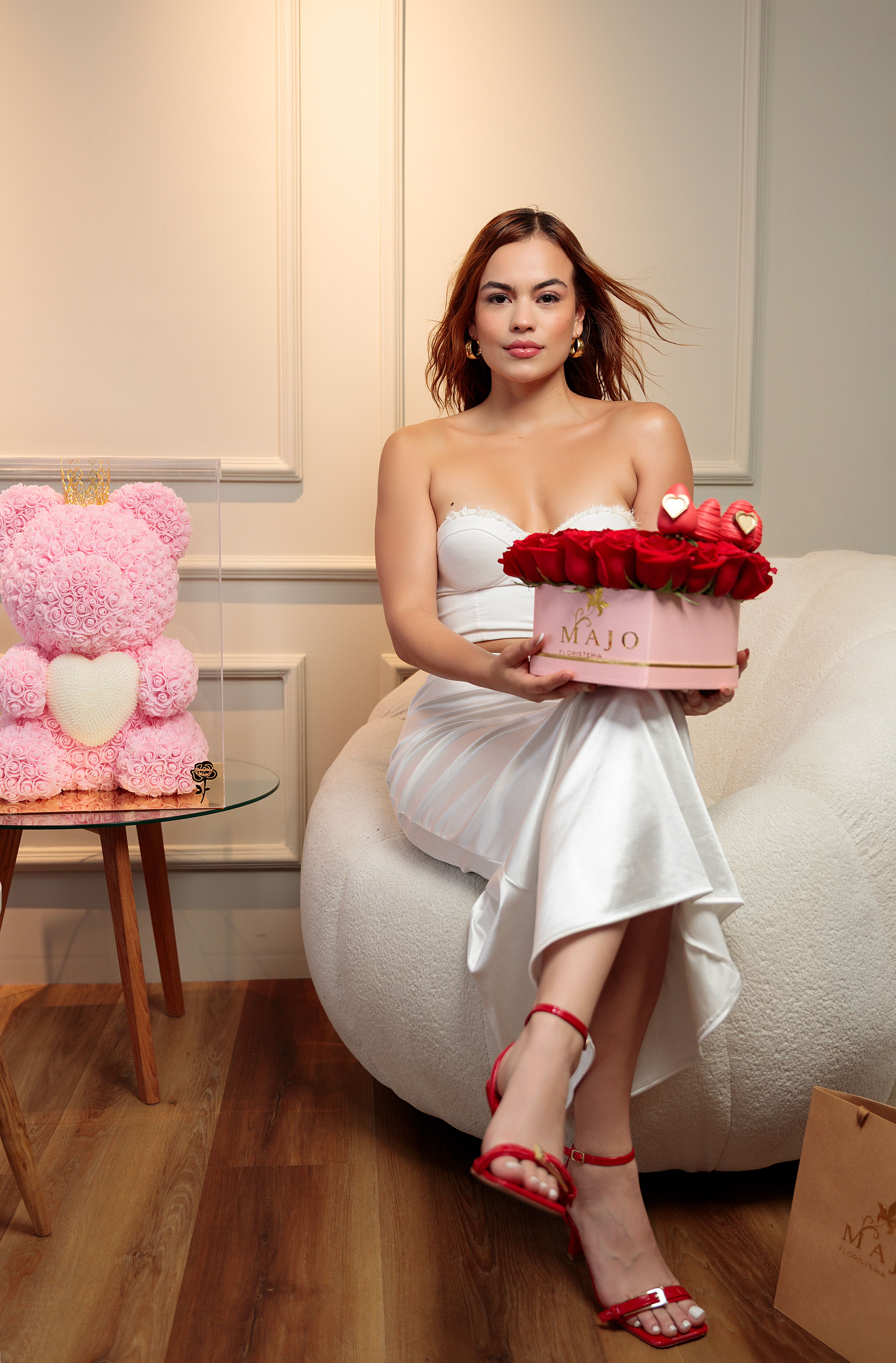 Corazón L ❤️ - Floristería Majo Pereira