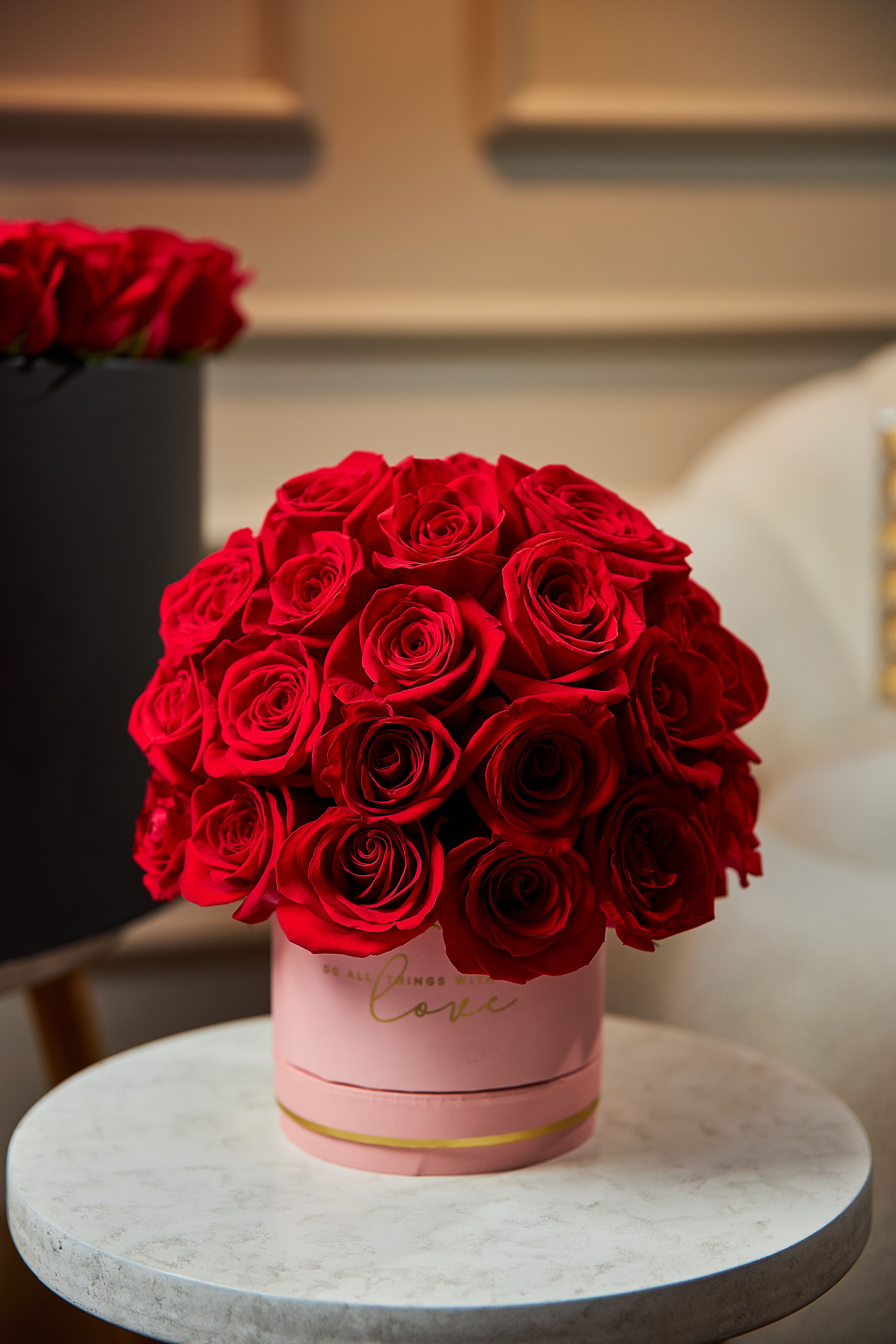 Buchon 50 rosas 🌹 - Floristería Majo Pereira