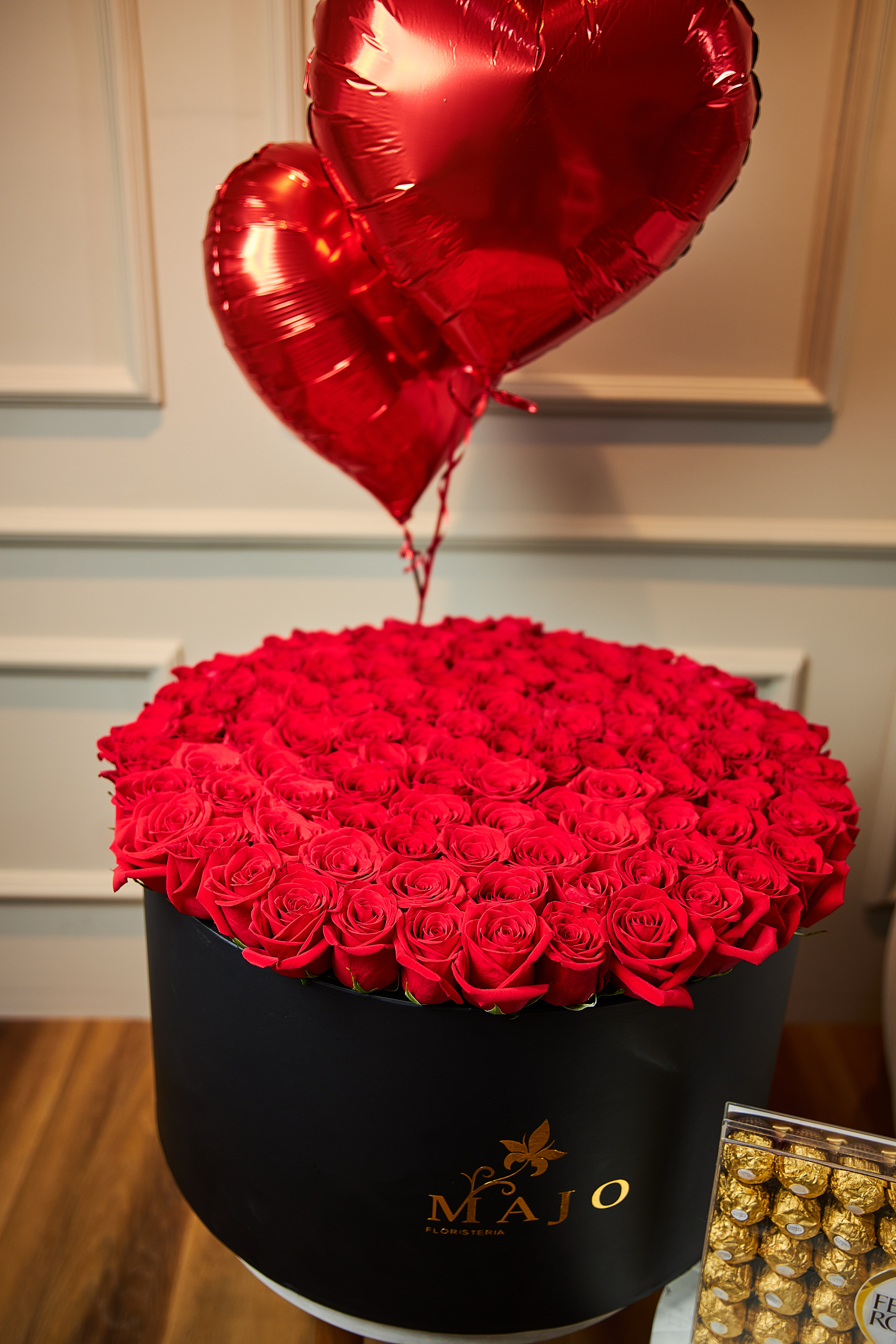 Cilindro luxury XL 🌹 - Floristería Majo Pereira