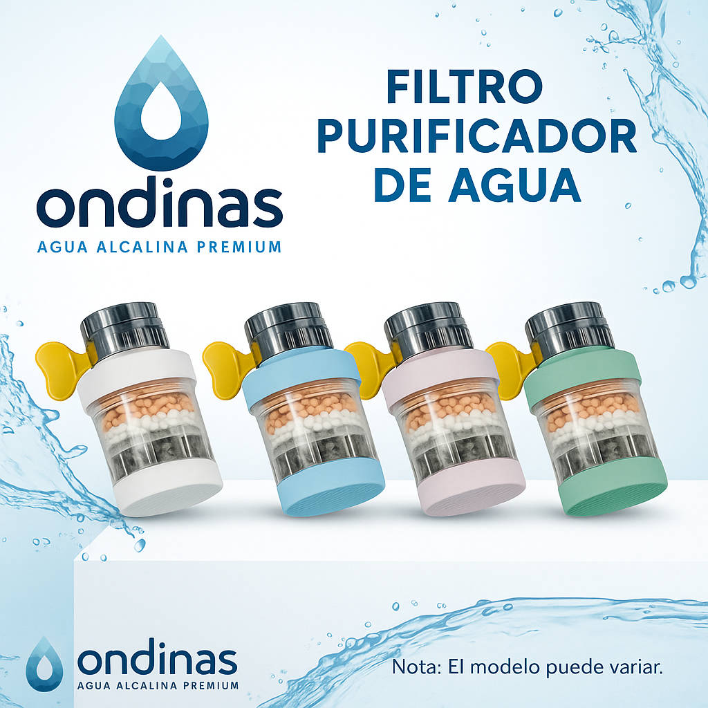 Filtro Purificador para Llave de Cocina – Ondinas