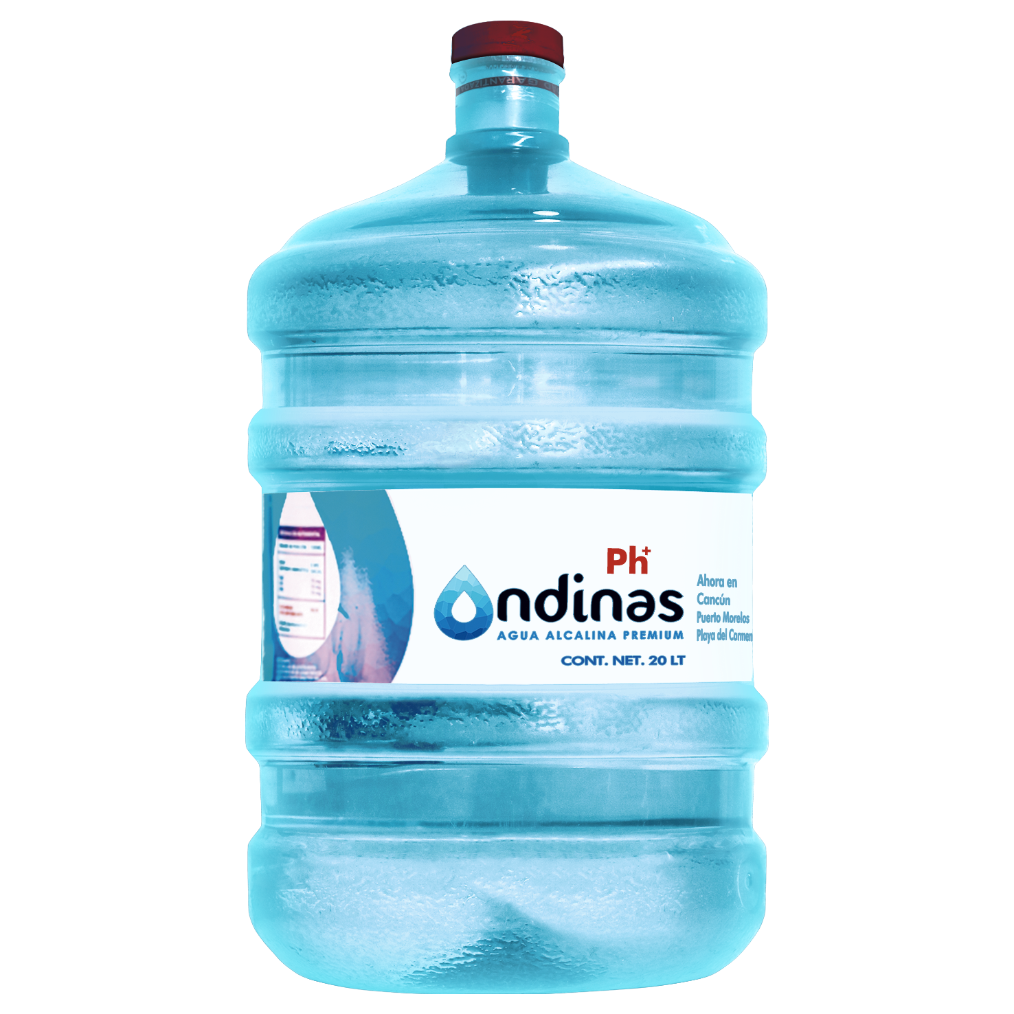 Refill 20 L – Agua Alcalina Premium Ondinas ♻️