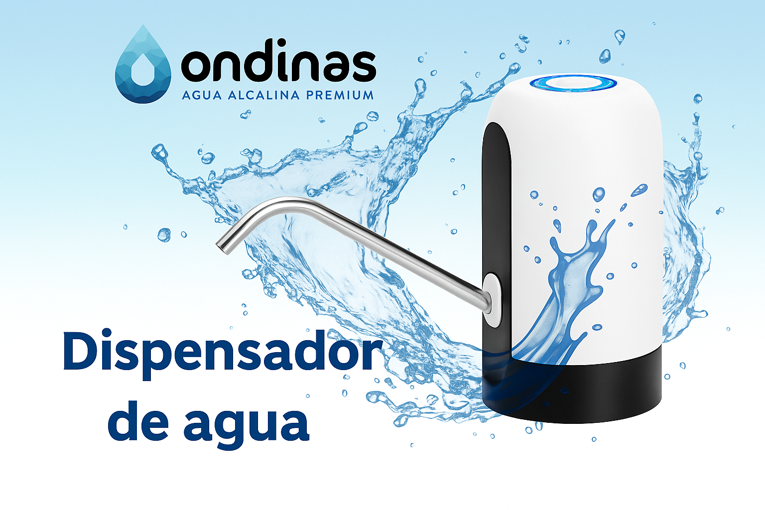 Dispensador Automático de Agua Ondinas