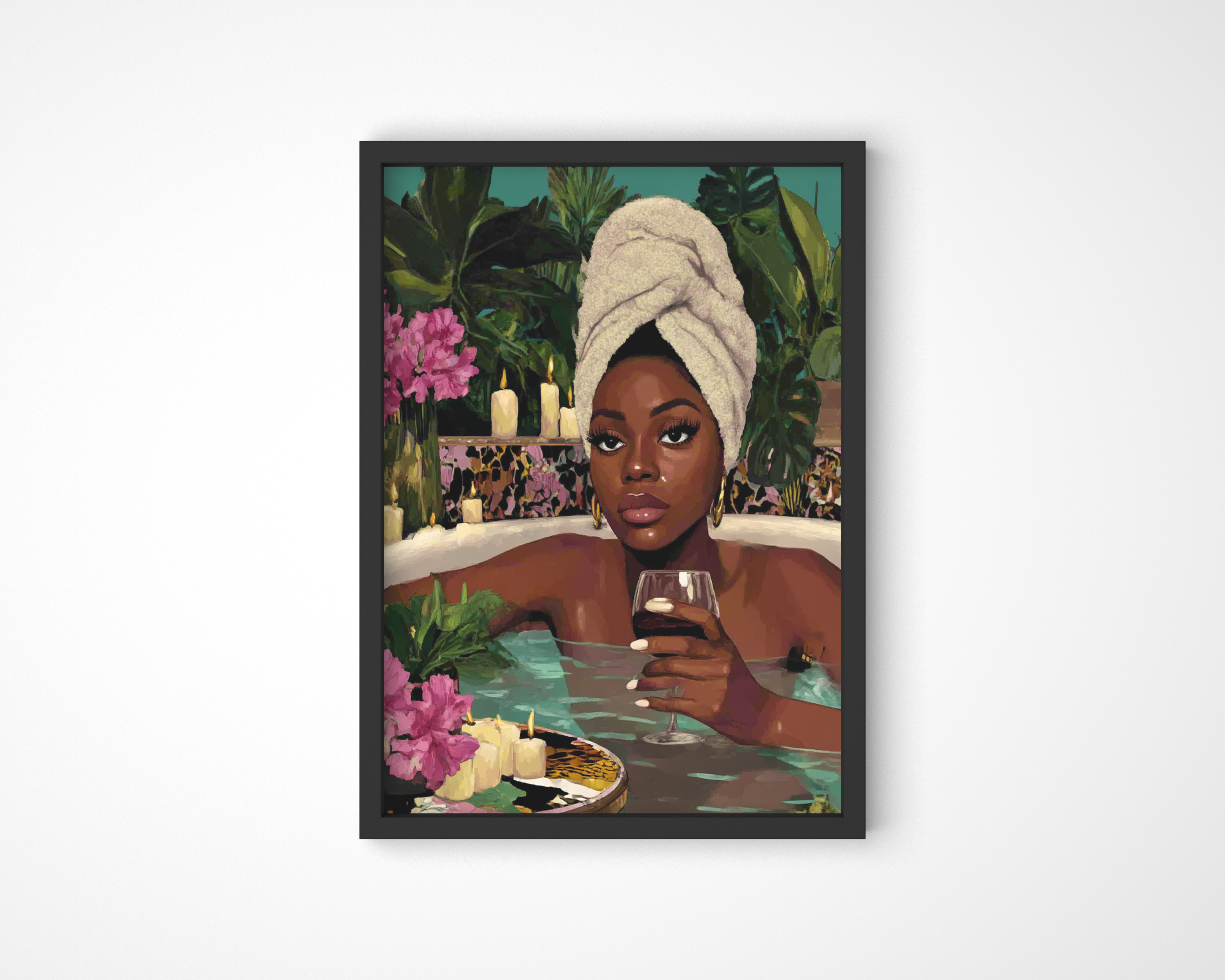 Relaxing Bath Wall Art