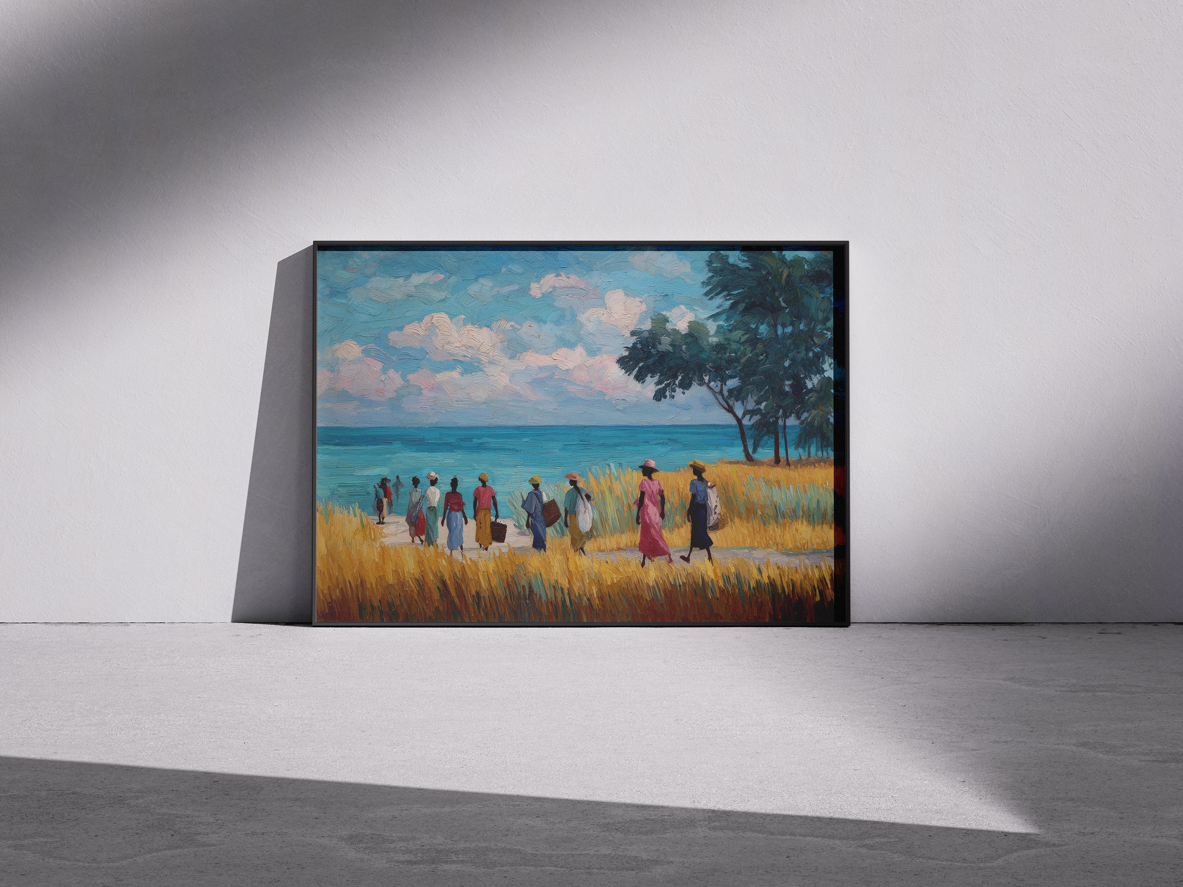 Landscape Painting with Figures