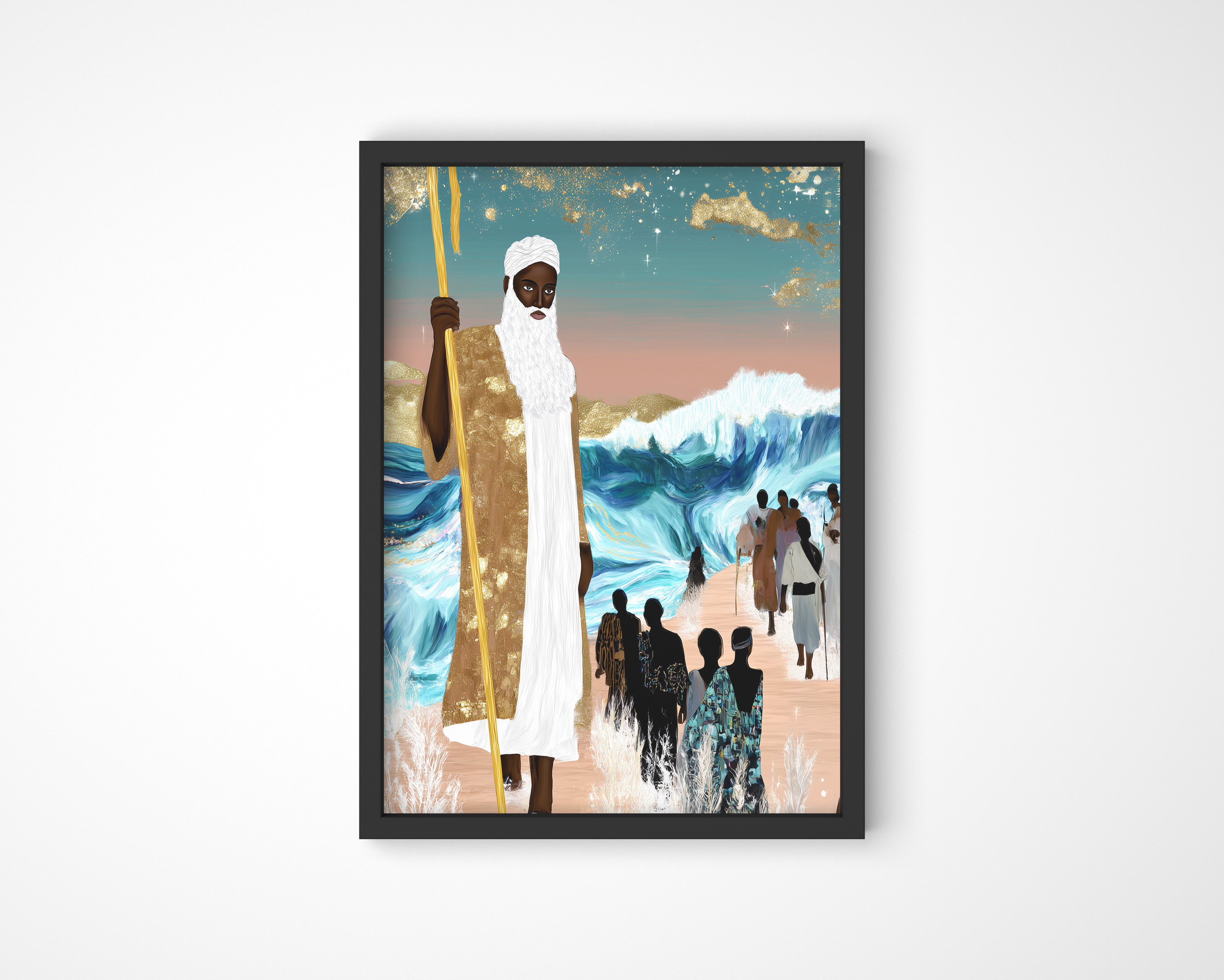 Modern Moses Art Print